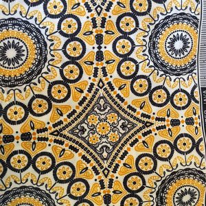 AFRO-TIES black and yellow